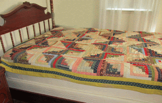 quilt made by my grandmother