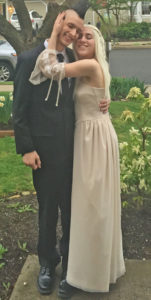 Prom gown designed by Shira