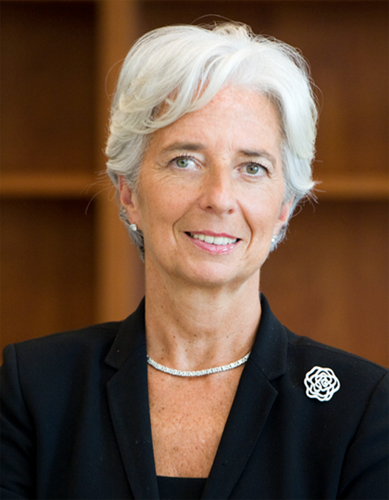 Christine Lagarde, now president of the European Central Bank, is always superbly dressed.