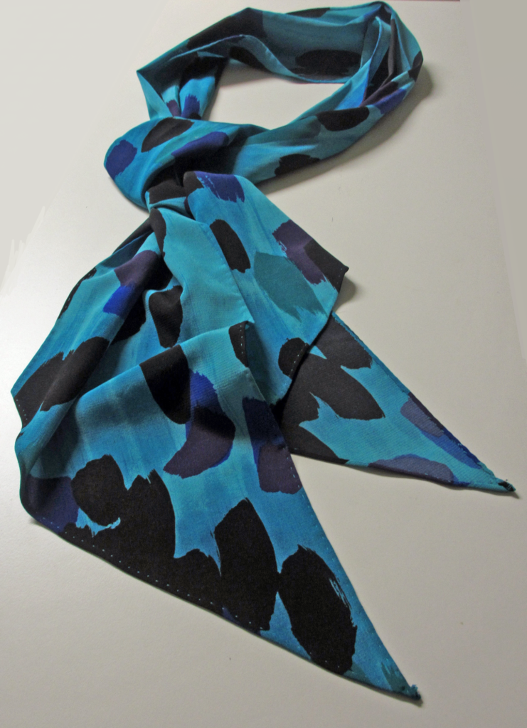 Scarves are easy to make.